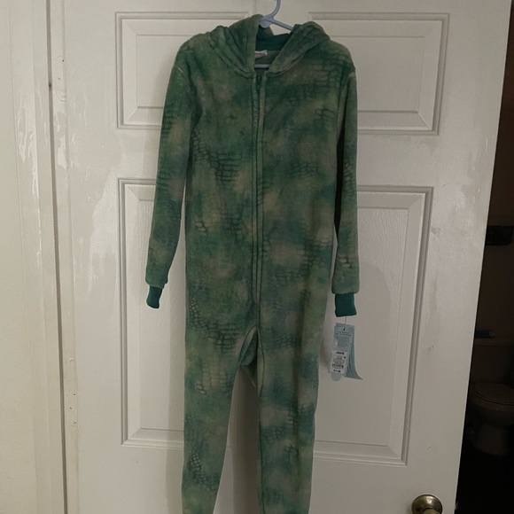 Boys dinosaur onesie size XS (4-5) - Picture 1 of 6